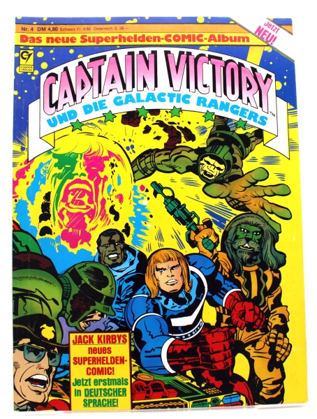 Captain Victory und die Galactic Rangers Comic Album Nr. 4 von Condor Verlag